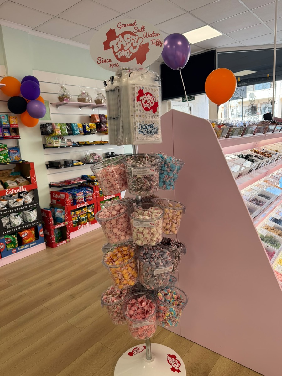 Taffy Town American candy at Lollipop Swedish Candystore